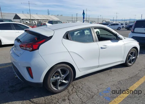 2019 Hyundai Veloster 2.0 from USA, damaged, VIN KMHTG6AF4KU018930